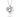 Clogau Cariad® Sterling Silver Sparkle Big Heart Pendant with Topaz - 3SCCP01