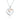 Clogau Forever Yours Sterling Silver Kiss Pendant with Zircon - 3SCGKP