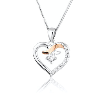 Clogau Gold Kiss Pendant - 3SCGKP