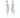Clogau Nature's Wonder Sterling Silver Waterfall Drop Earrings with Topaz - 3SCTWIE