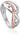 Clogau Nature's Wonder Sterling Silver Waterfall Ring with Topaz - 3SCTWIR