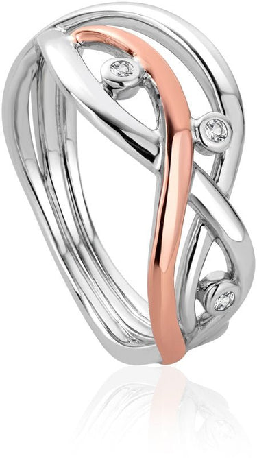 Clogau Gold Swallow Falls Ring