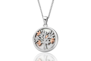 Clogau Gold Tree Of Life Mother Of Pearl Pendant