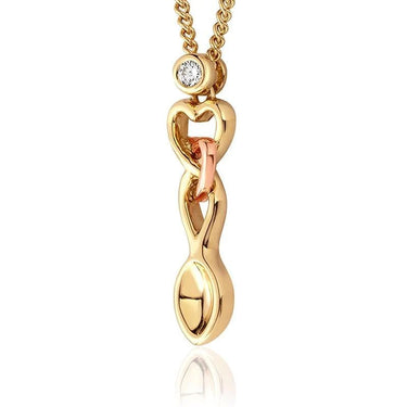 Clogau Lovespoons Pendant Gold - LSDP1