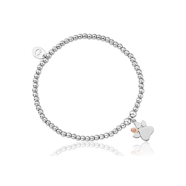 Clogau Paw Print Affinity Bead Bracelet