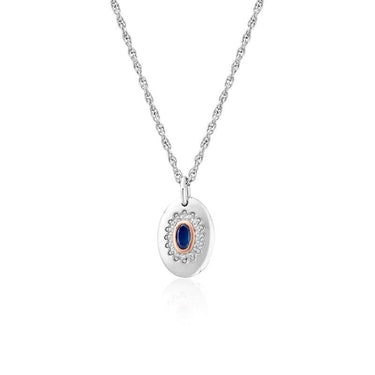 Clogau Princess Diana Sapphire Pendant - 3SLDD0074