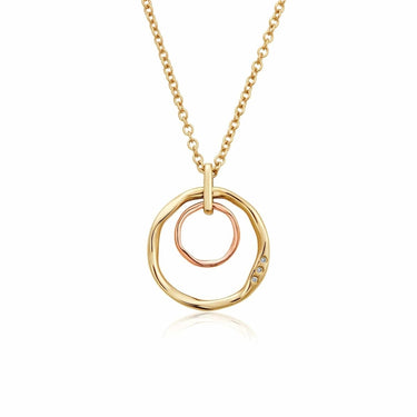 Clogau Ripples Diamond Pendant