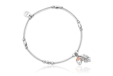 Clogau Royal Oak Leaf Affinity Bead Bracelet