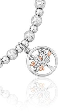 Clogau Silver Tree of Life Affinity Bead Bracelet