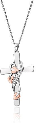 Clogau Tree of Life Cross Vine Pendant - 3STOLCDCP