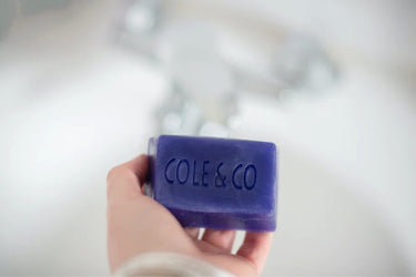 Cole & Co Lavender Unwrapped Log