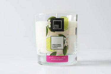 Cole & Co Lime Flower & Bergamot Candle