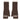 Black & Beech Feminist Fingerless Mittens – Cocoa & Linen