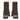Black & Beech Feminist Fingerless Mittens – Cocoa & Linen