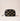 Elizabeth Scarlett Honey Bee Velvet Makeup Bag - Charcoal