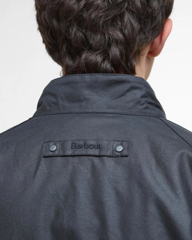 Barbour Men's Modern Royston Waxed Jacket in Navy