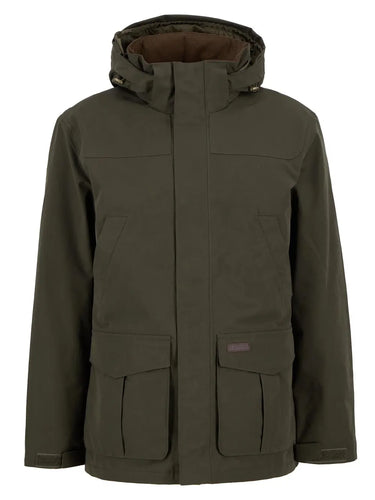 Barbour Men's Brockstone Waterproof Jacket in Dark Olive