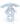 Jellycat Bashful Blue Bunny Ring Rattle