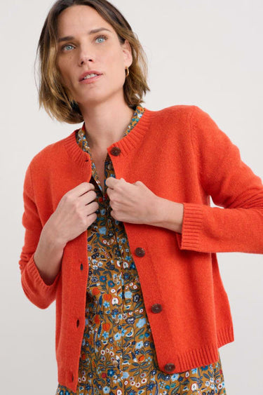 Seasalt Tern Tide Cardigan in Mandarin