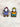Herdy Joe & Flo Pin Badge Set