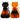 PUMPKIN BRIGHTS CARD HONEYCOMB CATS DECORATIONS FSC MIX