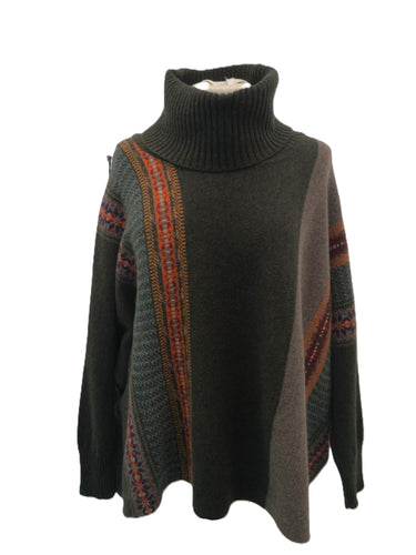 Eribe Montrose Cowl Sweater in Bracken