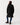 Joules Rosewell Black Longline Diamond Quilted Showerproof Coat