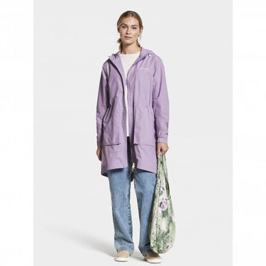 Didrikson Bella Womens Parka in Pale Lilac