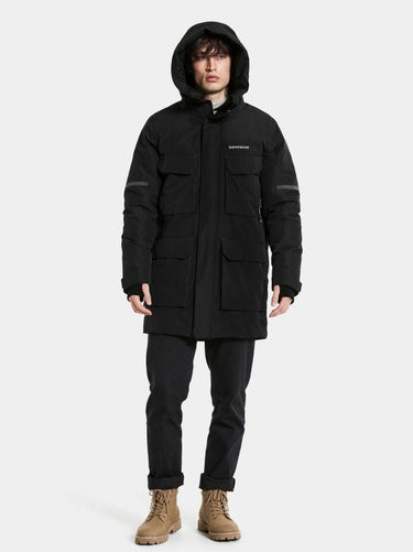 Didriksons Men's Waterproof Black Drew Parka 6