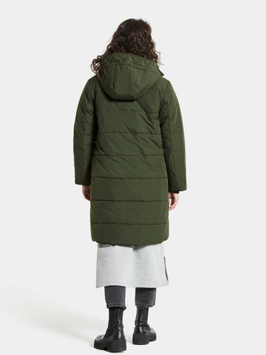 Didriksons Sandra Parka in Deep Green