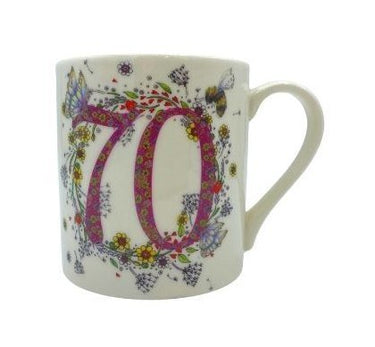 Doodleicious Milestone Mug 70th