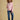 Joules Milbourne Pink and Cream Striped Hoodie