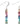 Carrie Elspeth SHIMMER DRUMS BEADED DROP EARRINGS