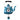 ENESCO BLUE KETTLE CLOCK