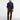 Barbour Men's Kelp Roll-Neck Jumper in Navy