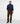 Barbour Men's Kelp Roll-Neck Jumper in Navy