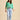 Brakeburn Women's Wildflower Cotton Blouse in Green