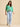 Brakeburn Women's Wildflower Cotton Blouse in Green