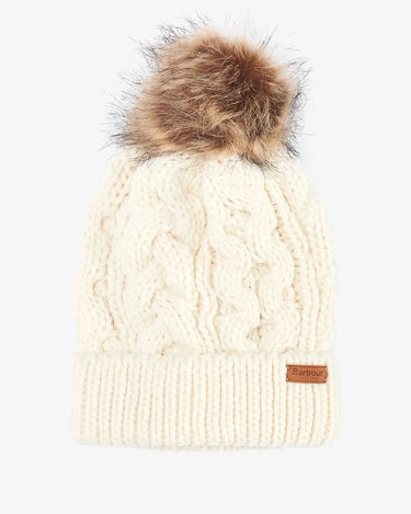 Barbour Ladies Penshaw Cable-Knit Beanie AW25