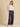 Brakeburn Wide Leg Stripe Trousers in Blue