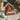 CHRISTMAS ON THE FARM MERRY CHRISTMAS WOOD BLOCK WITH RESIN FRIESIAN COW