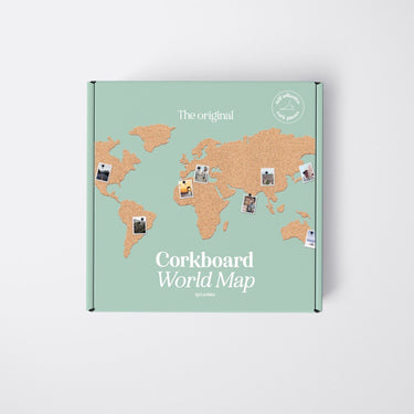 Corkboard World Map