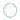 Xuxa Blue Natural Stone Beaded Charm Necklace