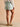 Joules Cotton Striped Shorts Blue/Green