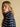 Joules Bronte Navy Stripe Funnel Neck Quarter Zip Cotton Sweatshirt