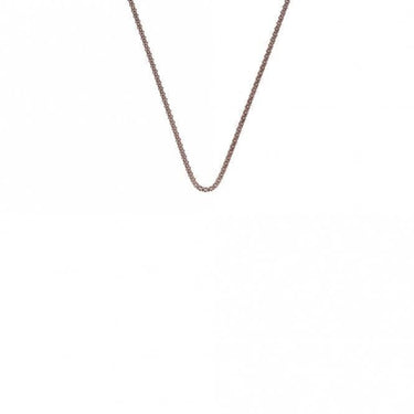 Emozioni 18' Rose Gold Plated Popcorn Chain CH037