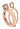 Emozioni Collection Rose Gold Plated Sterling Silver Coin Keeper 25mm