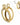 Emozioni Collection Yellow Gold Reversible Coin Keeper 33mm