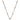 Emozioni Rose Gold Plated Intermittent Bead Chain in Various Sizes 16-18 Inch