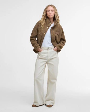 Barbour Mabel Fleece in Military Brown